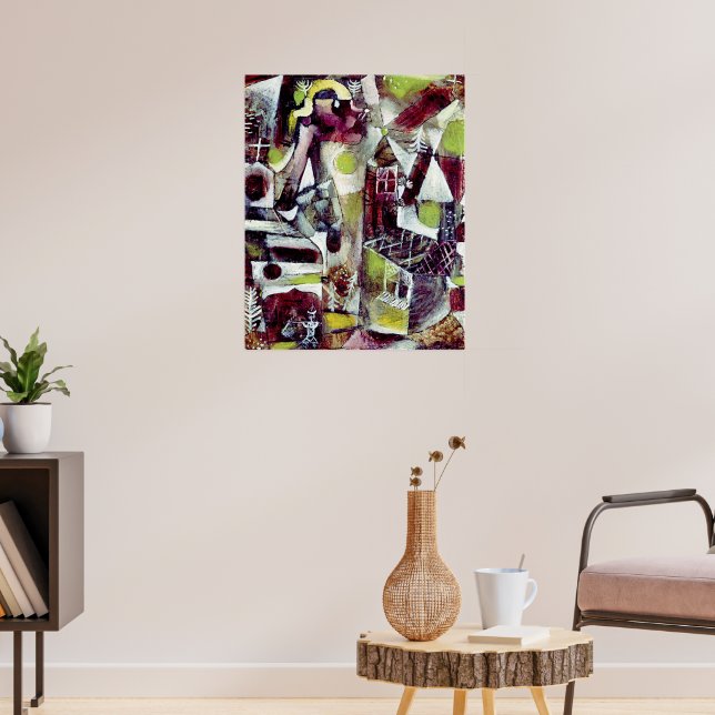 Paul Klee - Sumpflegende Poster (Wohnzimmer 3)