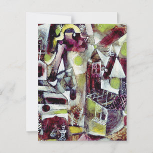 Paul Klee - Sumpflegende Postkarte