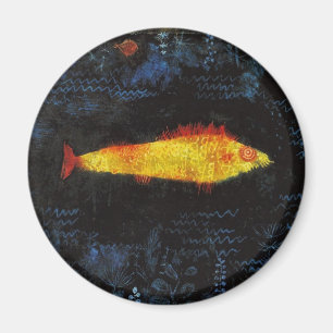 Paul Klee The Goldfish Vintage Wasserfarben Kunst Magnet