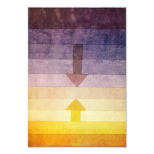 Paul Klee Trennung am Abend Fotoabzug Fotodruck