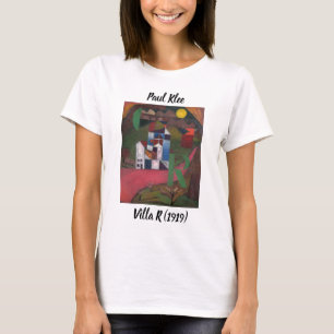 Paul Klee Villa R Cubist Painting T - Shirt