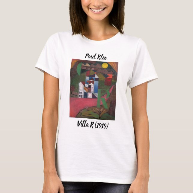 Paul Klee Villa R Cubist Painting T - Shirt (Vorderseite)