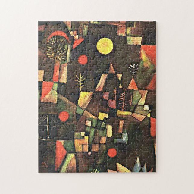 Paul Klee - Vollmond Puzzle (Vertikal)