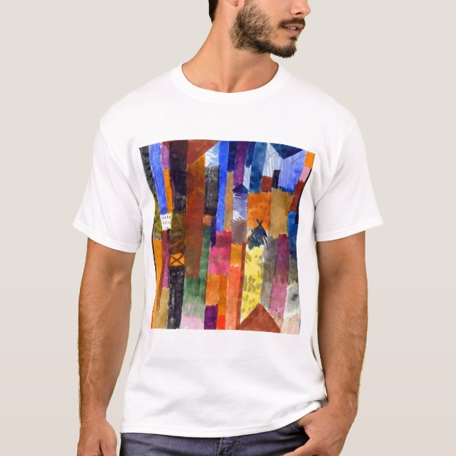 Paul Klee vor der Stadt T-Shirt (Vorderseite)