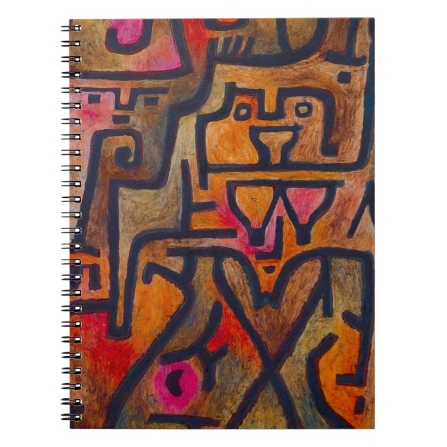 Paul Klee-Waldhexe-Notizbuch Notizblock (Vorderseite)