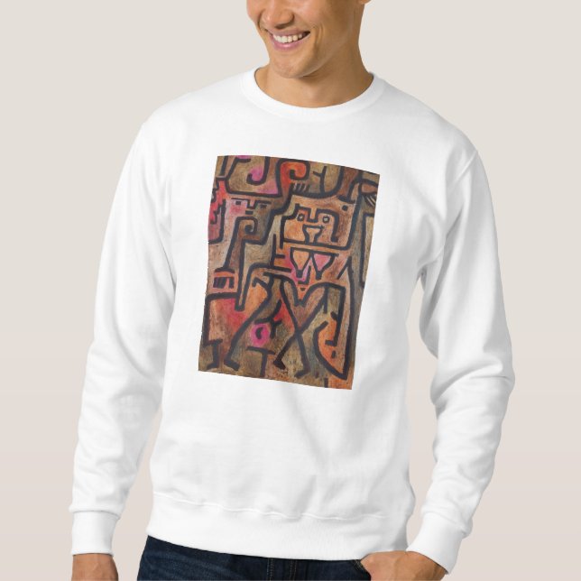 Paul Klee - WaldHexen Sweatshirt (Vorderseite)