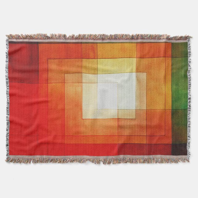 Paul Klee Weiß gerahmt polyphonisch Decke (Vorderseite)