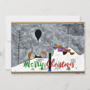 Paul Klee – Winter, abstrakte Kunst, Weihnachten