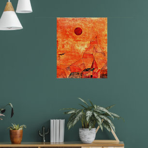 Paul Klees farbiges Bild, Marchen Poster