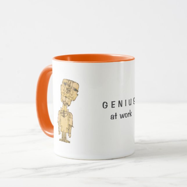 Paul Klees Ghost of a Genius Kaffeetasse  (Vorderseite Links)