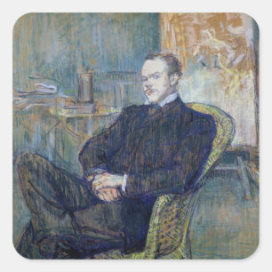 Paul Leclercq Quadratischer Aufkleber