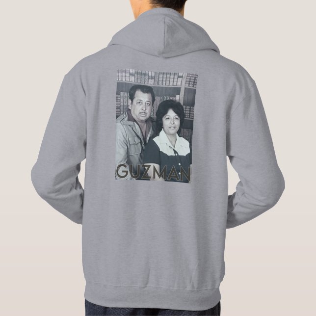 PAUL & MARGARET GUZMAN SR. Herren Hoodie (Rückseite)