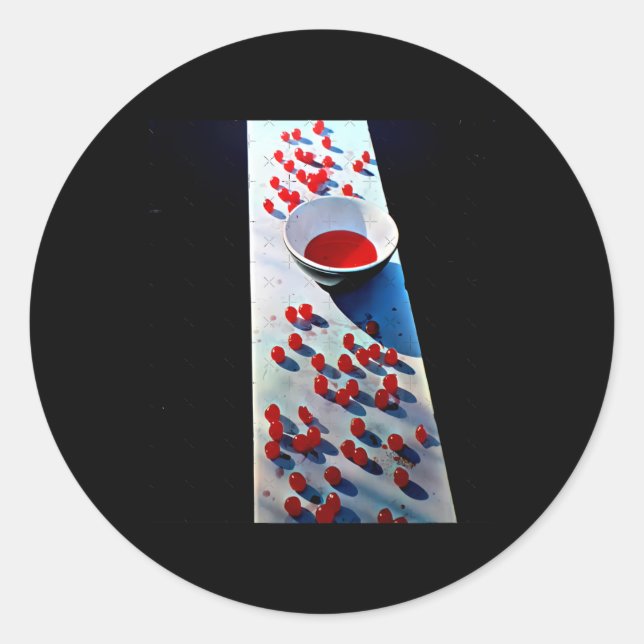 Paul Mccartney Sticker3 Runder Aufkleber (Vorderseite)