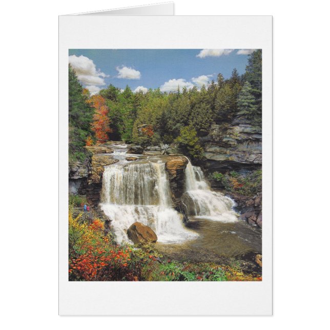 Paul McGehee "Blackwater Falls" Card (Vorne)