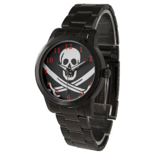 Paul McGehee "Calico Jacks Piratenflagge" Watch Armbanduhr