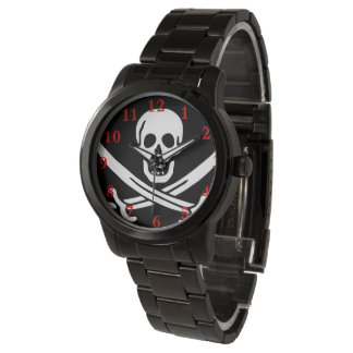 Paul McGehee "Calico Jacks Piratenflagge" Watch Armbanduhr