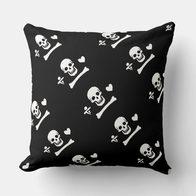 Paul McGehee "Capt. Stede Bonnet" Pirate Pillow Kissen (Vorderseite)