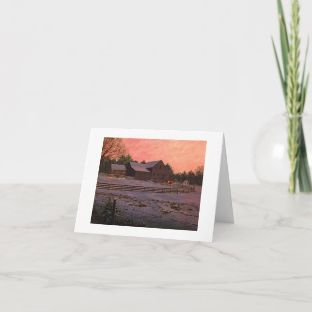 Paul McGehee "Christmas Eve" Card Feiertagskarte (Vorderseite)