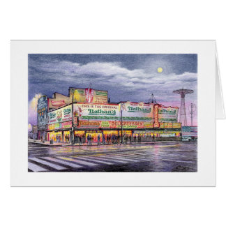 Paul McGehee "Coney Island Erinnerungen" Card
