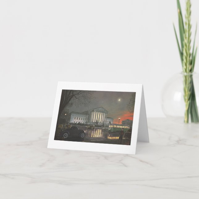 Paul McGehee "das Oberste Gericht durch Karte (Vorderseite)