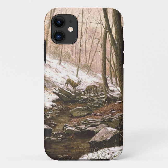 Paul McGehee "First Snow" iPhone Case (Rückseite)
