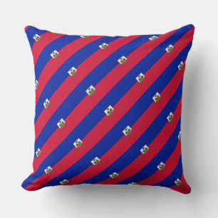 Paul McGehee "Haitian Flag" Kissen