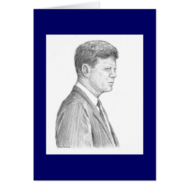 Paul McGehee "John F. Kennedy" Card (Vorne)