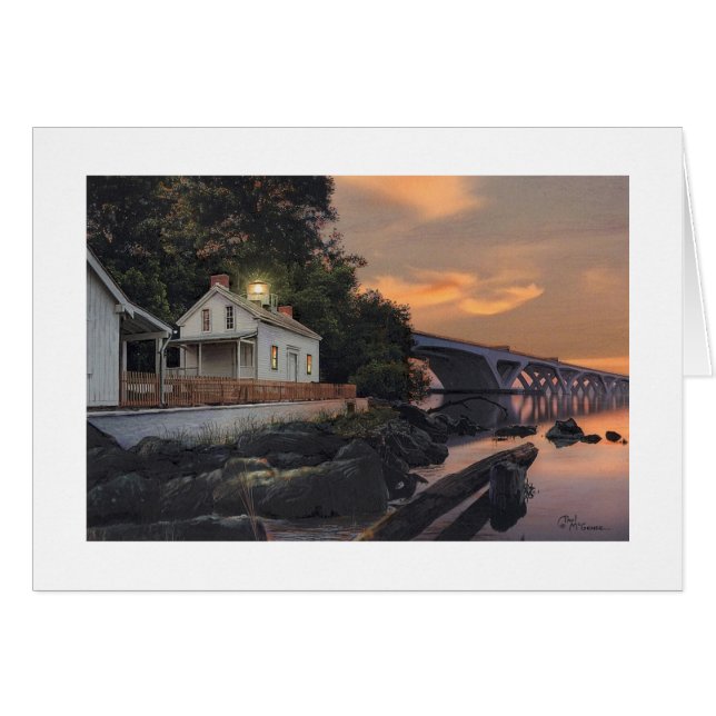 Paul McGehee "Jones Point Sunrise" Card (Vorderseite (Horizontal))