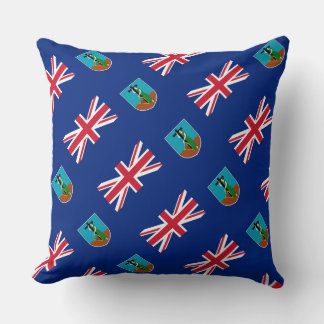 Paul McGehee "Montserrat Flag" Pillow Kissen