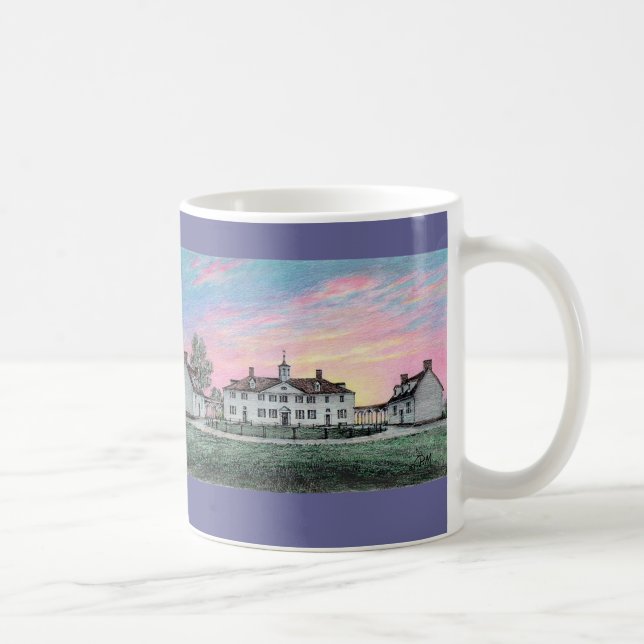 Paul McGehee "Mount Vernon Dawn" Tasse (Rechts)