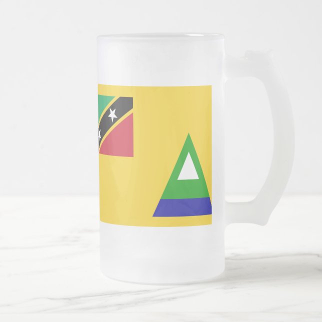 Paul McGehee "Nevis Flag" Tasse (Rechts)