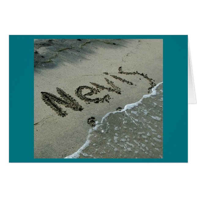 Paul McGehee "Nevis Sand" Karte (Vorderseite (Horizontal))