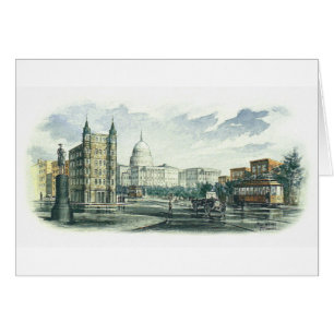 Paul McGehee "Pennsylvania Avenue" Karte