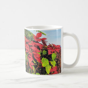Paul McGehee "Poinsettias" Tasse