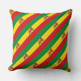 Paul McGehee "Rasta Lion of Judah" Pillow Kissen