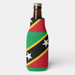 Paul McGehee "St.Kitts & Nevis Flag" Flasche Coole Flaschenkühler