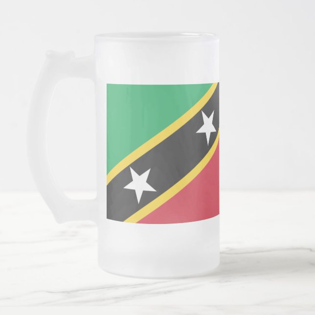 Paul McGehee "St. Kitts & Nevis Flag" Tasse (Links)