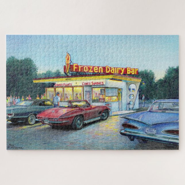 Paul McGehee "Summer Nights" Jigsaw Puzzle (Horizontal)