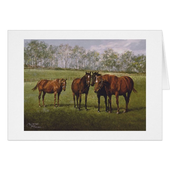 Paul McGehee "The Last Days of Summer" Card (Vorderseite (Horizontal))