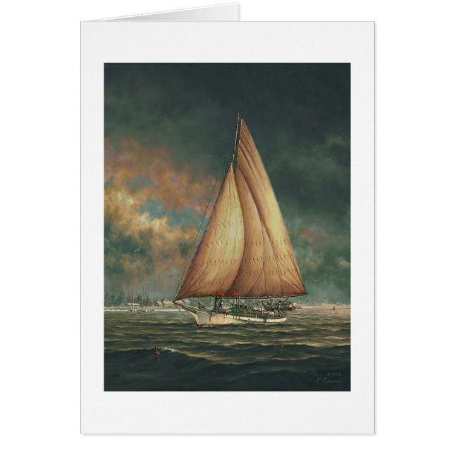 Paul McGehee "The Melon Boat" Card (Vorne)