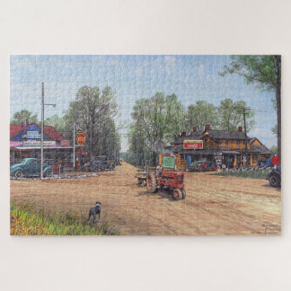 Paul McGehee "Tyson's Corner - 1940" Jigsaw Puzzle