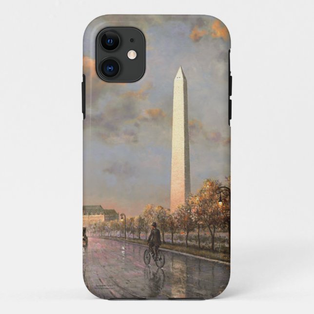 Paul McGehee "Washington Monument" iPhone Case (Rückseite)