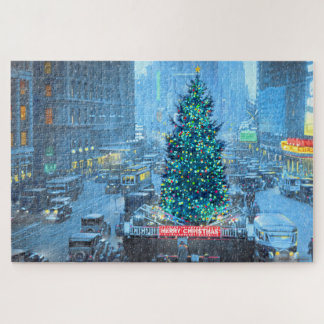 Paul McGehee "Weihnachten in New York" Puzzle