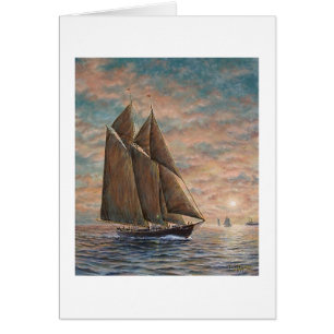 Paul McGehee "Zuhause Before Dark"-Karte