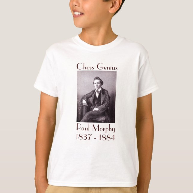 Paul-Morphy-Hemd T-Shirt (Vorderseite)