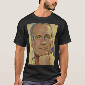Paul Newman, reifes Porträt T-Shirt