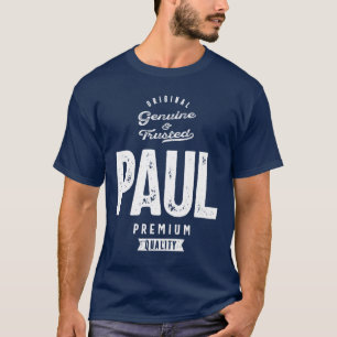 Paul Personalisiert Name Birthday Gift T-Shirt