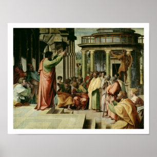 Paul Preaching at Athens (Cartoon für den Sist Poster