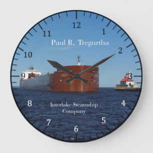 Paul R Tregurtha 10,75" Wanduhr