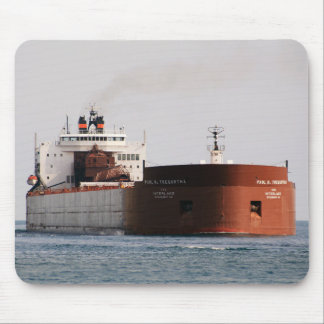Paul R. Tregurtha Great Lakes Freighter Mouse Pad Mousepad